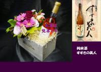 アンティークボックス+純米酒 すすきの美人