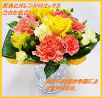 【札幌市内送料無料】メッセージバルーンアレンジ「HappyBirthday」Fシルバーポット 